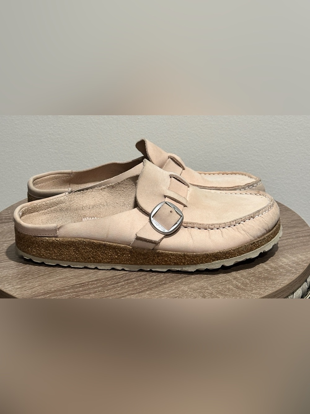 Birkenstock Buckley Suede Leather Shoes